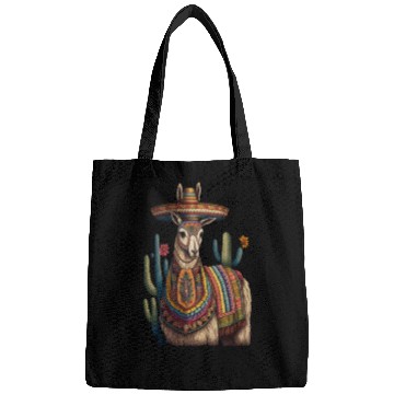 Discover Cute Llama Animal Lovers Mexican Llama Mexican Bags