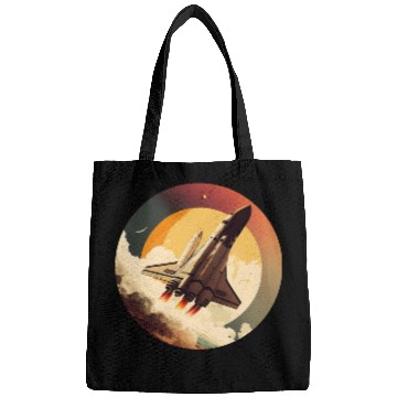 Discover Shuttle Space Ready To The Moon Bags