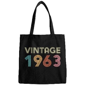 Discover 60th Birthday - Vintage 1963 Bags