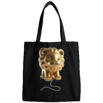Discover Lion Gold Balloon Bags
