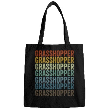 Discover Grasshopper Entomologist Insect Lover Grasshopper Bags