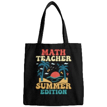 Discover Math Teacher Summer Edition School Education Bags