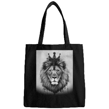 Discover Lion with a crown Bags