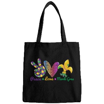 Discover Love Peace Mardi Gras Outfit New Orleans Bags