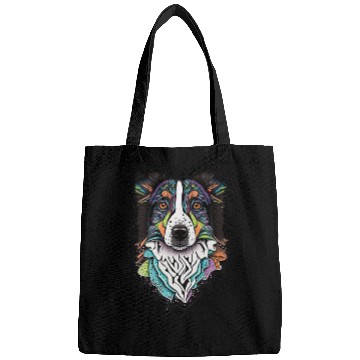 Discover Border Collie Fantasy Dog Bags