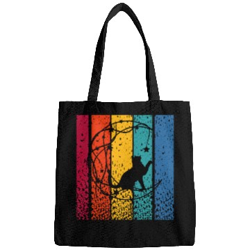 Discover Cat Retro Creative Bags