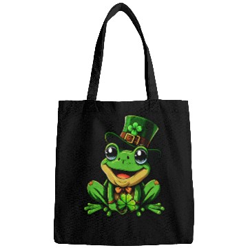 Discover Lucky Frog St. Patrick's Day Top Hat Bags