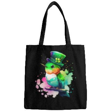 Discover St Patrick's Day Irish Hummingbird Saint Patrick Bags