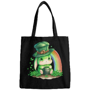 Discover St Patrick's Day Irish Funny Rabbit Saint Patrick Bags