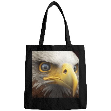 Discover bald eagle eyes hyper realistic hyper details Bags