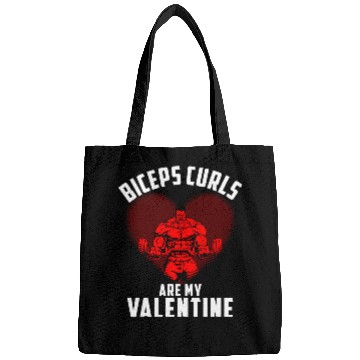Discover Biceps Curls Are My Valentine Bags