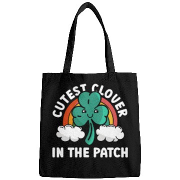 Discover Cutest Clover In The Patch - St Patricks Day Irish Bags