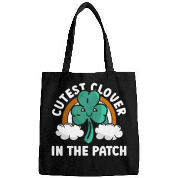 Discover Cutest Clover In The Patch - St Patricks Day Irish Bags