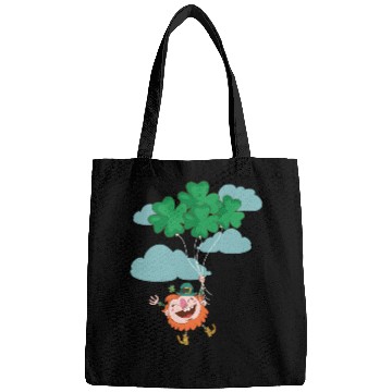 Discover Lerechaun Hanging On Clover Balloons - St Patricks Bags