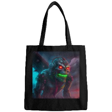 Discover ZOMBIE IRON MAIDEN (version 15) Bags