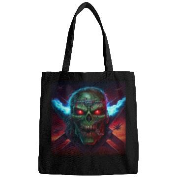 Discover ZOMBIE IRON MAIDEN (version 14) Bags