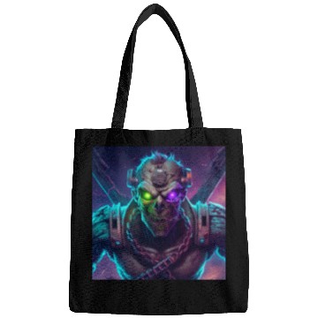 Discover ZOMBIE IRON MAIDEN (Version 10) Bags