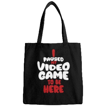 Discover I Paused My Game To Be Here Mens Kids Boys Bags