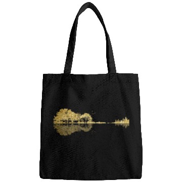 Discover Guitar Nature Trees Birds Bags