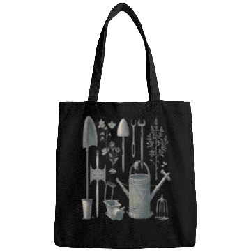 Discover Florist Gardener Dad Grayscale Gardening Tools Bags