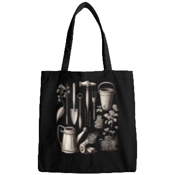 Discover Florist Gardener Dad Grayscale Gardening Tools Bags