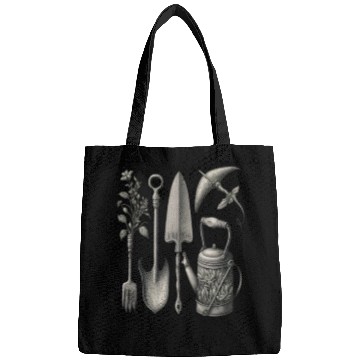 Discover Florist Gardener Dad Grayscale Gardening Tools Bags
