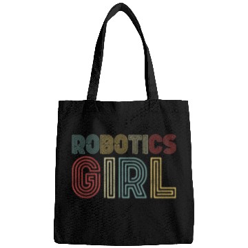 Discover Robot Robotics Engineer Girl Bags