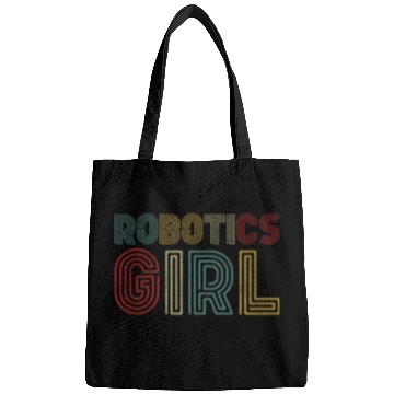Discover Robot Robotics Engineer Girl Bags