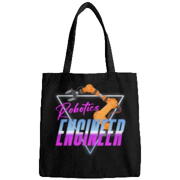 Discover Robot Robotics Engineer Retro Bags