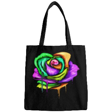 Discover Painted And Colored Rose For Mardi Gras Bags