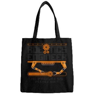 Discover Robot Robotics Engineer Vintage Bags