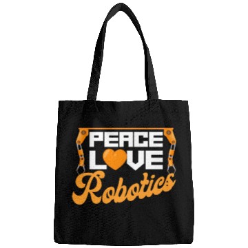 Discover Robot Robotics Engineer Female Bags