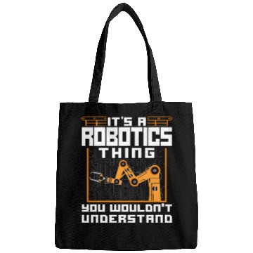 Discover Robot Robotics Engineer Vintage Bags