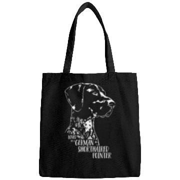 Discover Loved by a German Shorthaired Pointer dog mom Bags