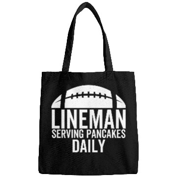 Discover Lineman Serving Pancakes Daily Bags