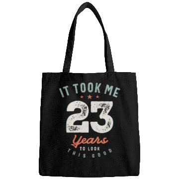 Discover 23rd Birthday Funny 23 Years Old Bags