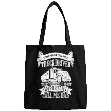 Discover Husband Dad Trucker Legend Bags
