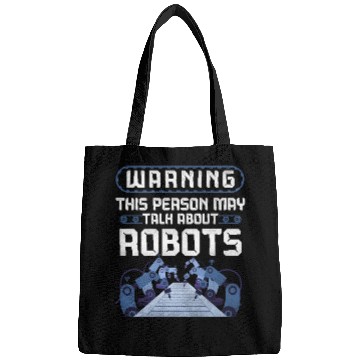 Discover Robot Robotics Engineer Warning Bags