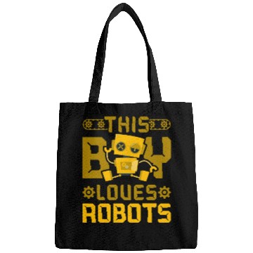 Discover Robot Robotics Engineer Boy This Bags
