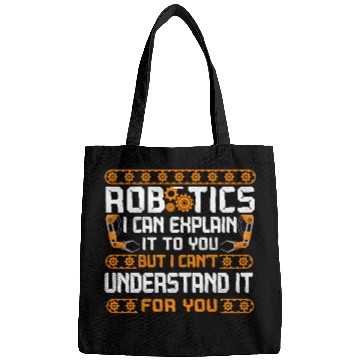 Discover Robot Robotics Engineer Vintage Bags