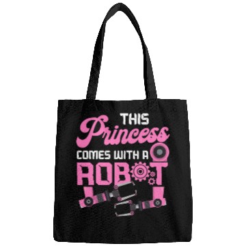 Discover Robot Robotics Engineer Female Bags