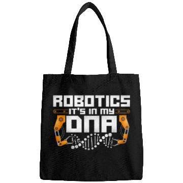 Discover Robot Robotics Engineer Vintage Bags