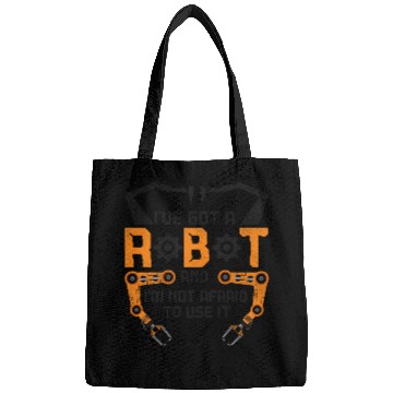 Discover Robot Robotics Engineer Vintage Bags