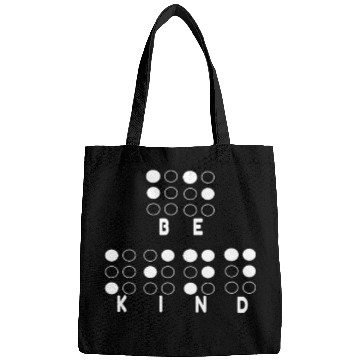 Discover Kind Kindness Braille Alphabet Braille Language Bags
