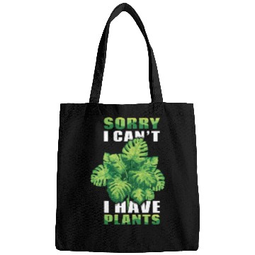 Discover Can't Have Plants Farmer Garden Hobby Gardener Bags