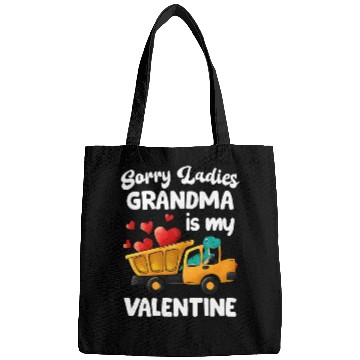 Discover Grandma Is My Valentine Trex Dino Dump Truck Boys Bags