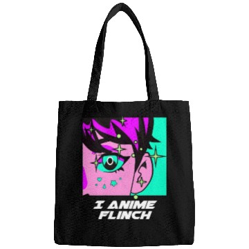 Discover I Anime Flinch Funny Japanese Humor Japan Kawaii A Bags
