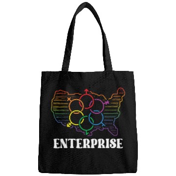 Discover Enterprise Pride Month Pride Flag LGBT Community L Bags