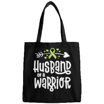 Discover Husband Of A Warrior Lymphoma Cancer Awareness Bags