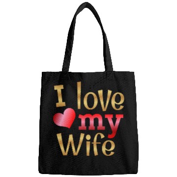 Discover Valentines Sublimation I Love My Wife63 Bags